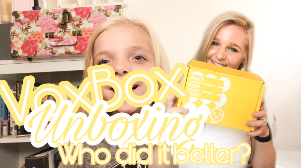 Unboxing challenge with my daughter??