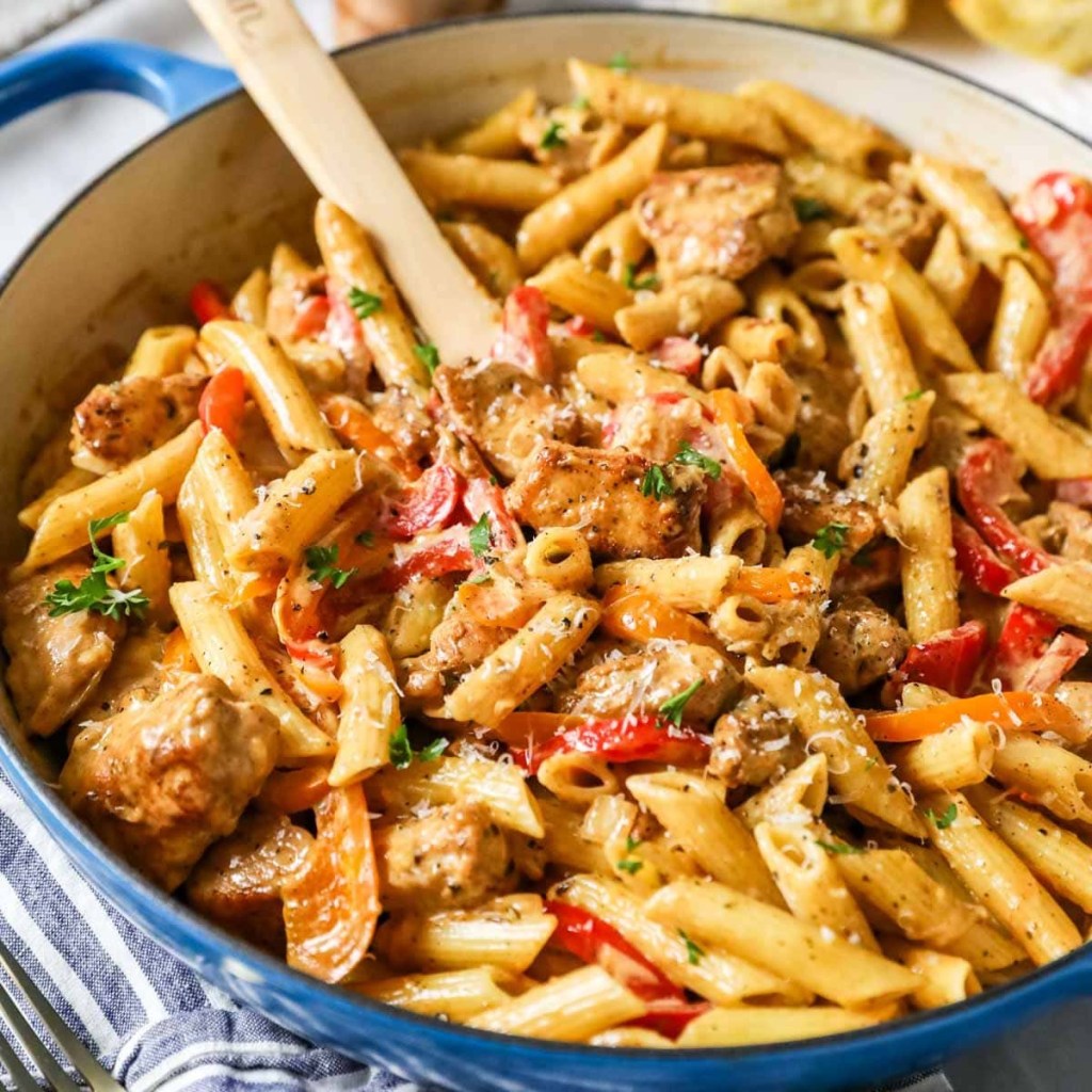 One-Pot Creamy Cajun Chicken&nbsp;Pasta